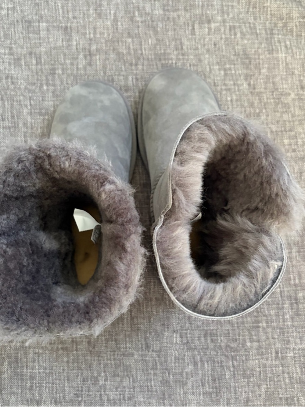 UGG Ankle Boots in Grey with Button - Picture 9 of 14